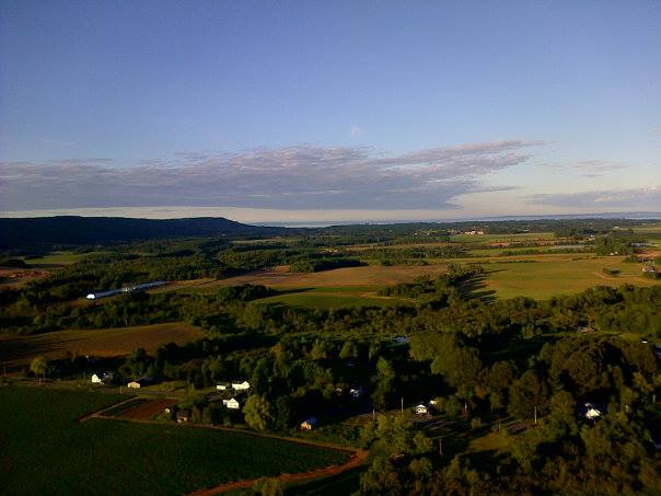 Hot Air Balloon over our Valley