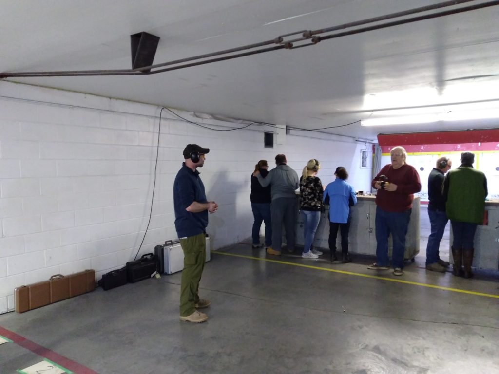 Indoor range Annapolis Valley Shooting Sport Club 
