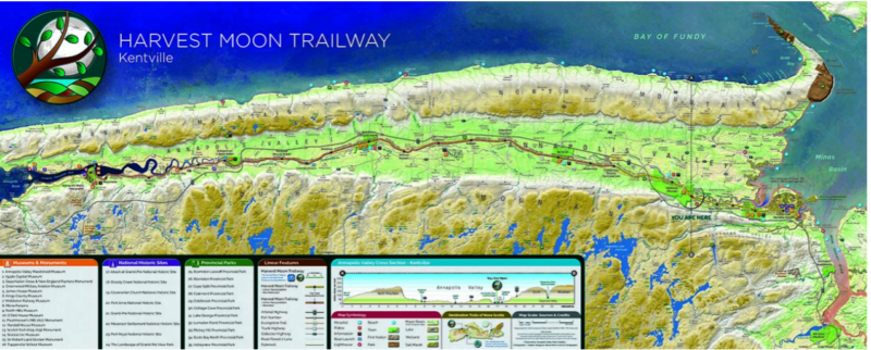 Harvest Moon Trail Map