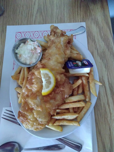 One piece fish & chips-Farmer's Family Diner