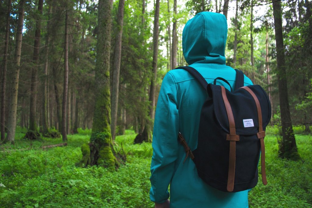 Pack for weather when backpacking