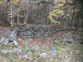 Stone Foundation Rogart Mountain Trail