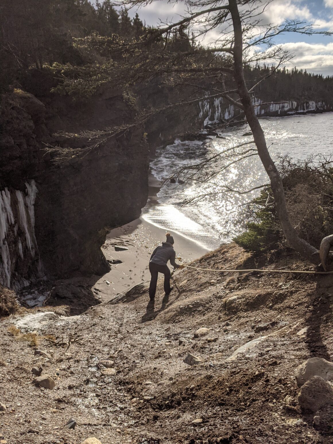 Secret Beach, Gaff Point