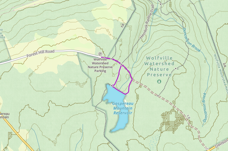 Mud Dam Trail- Wolfville Watershed