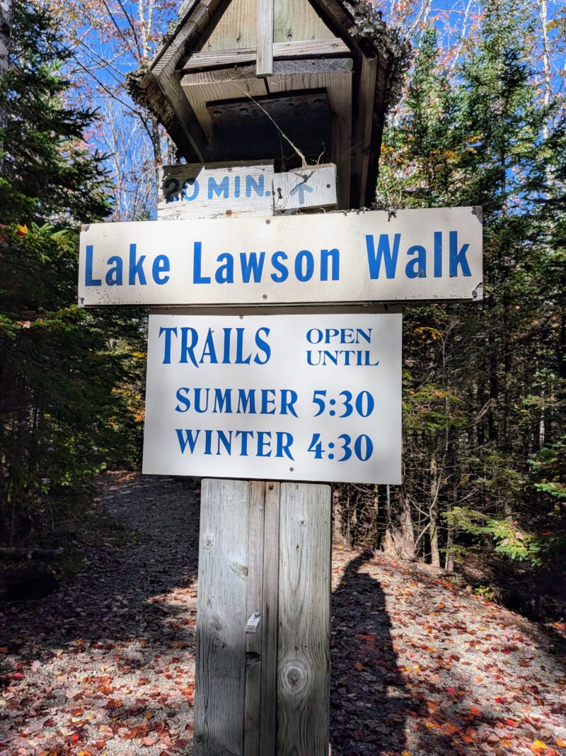 Lake Lawson Trail New Ross Lake Lawson Trail